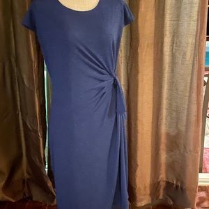 Flattering side tie  dress